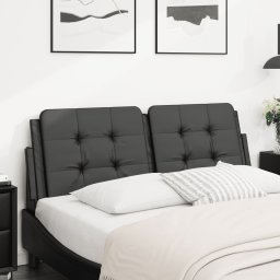 Perna pentru tablie pat, negru, 140 cm, piele artificiala GartenMobel Dekor