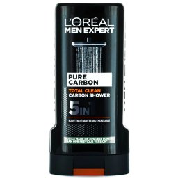 Loreal Men Expert Gel de dus barbati 300 ml Pure Carbon