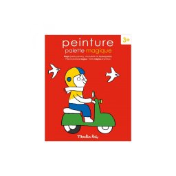 Planse preilustrate pentru pictura Vehicule, Moulin Roty