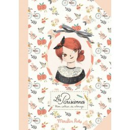 Carte de colorat Fete pariziene, Moulin Roty