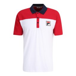 FILA Tricou 'LIANSHAN' bleumarin / roșu / alb