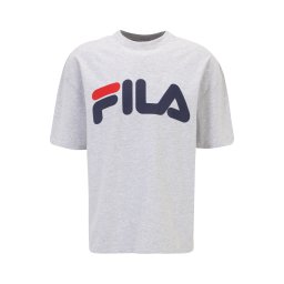 FILA Tricou 'LOWELL' bleumarin / gri amestecat / roșu