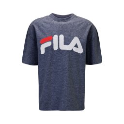 FILA Tricou 'LOWELL' albastru / roșu / alb