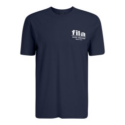 FILA Tricou 'LOUDI' bleumarin / alb
