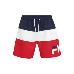FILA Șorturi de baie 'SIMBABWE' albastru / roșu / alb