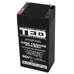 Acumulator AGM VRLA 4V 4,6Ah TED Battery Expert Holland TED002853