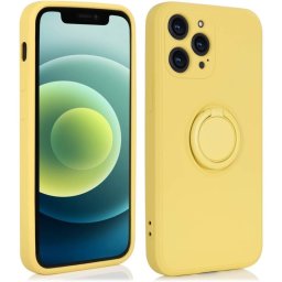 Husa iPhone 11 Pro Max 6.5 Ring Galben