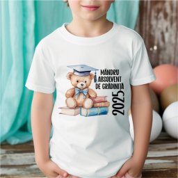 Tricou personalizat Mandru absolvent de gradinita