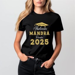 Tricou personalizat Mandra absolventa