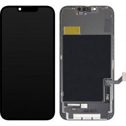 Display ecran cu Touchscreen si Rama pentru Apple Iphone 14, ZY Incell, Negru