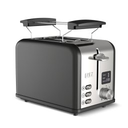 Prajitor de paine Prajitor de paine Laica HI1000, 2 felii, 6 niveluri, defrost, reheat, 880W
