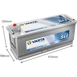 Baterie auto Varta ProMotive SLI 140Ah 800A K8 640400080