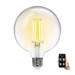 Bec LED Aigostar FILAMENT G125 E27/6W/230V 2700-6500K
