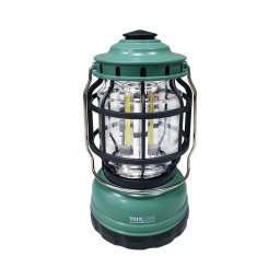 Lampă LED portabilă dimabilă de drumeții 3xLED/3W/3xAA IPX4 verde