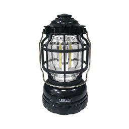 Lampă LED portabilă dimabilă de drumeții 3xLED/3W/3xAA IPX4 negru