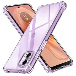 Husa Husa pentru Motorola Moto G24 Power - Techsuit Shockproof Clear Silicone - Clear