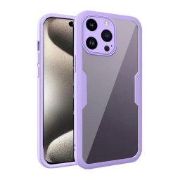 Husa Husa pentru iPhone 15 Pro + Folie - Techsuit ColorVerse 360 Series - Purple