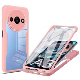 Husa Husa pentru Xiaomi Redmi A3 + Folie - Techsuit ColorVerse 360 Series - Pink