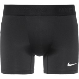 NIKE Underwear Boxeri 'Pro' negru / alb amestacat