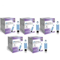 eB-Ketoway teste cetonemie x 50 buc., compatibile cu analizoarele eB-Ketoway + CADOU 10 capsule cafea LaNatura Lifestyle