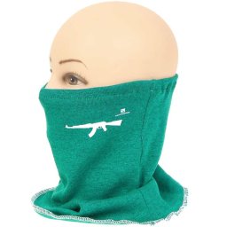 Eșarfă tip Mască Kalașnikov Ak47 verde