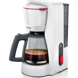 Cafetiera Bosch TKA3M131 MyMoment 1.4l 10/15 Cesti Cana Sticla Alb
