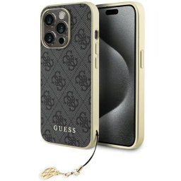 Husa Husă rigidă 4G Charms Collection pentru iPhone 15 Pro (6.1") – gri