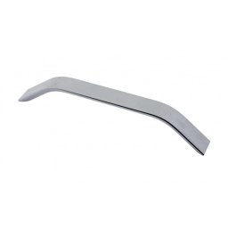Maner metalic pentru mobilier, model Kartal stil modern/minimalist, Distanta dintre gauri = 128 160 192 256 320 mm, finisaj aluminiu (Distanta dintre gauri: 256 mm)