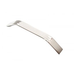 Maner metalic pentru mobilier, model Kartal stil modern/minimalist, Distanta dintre gauri = 128 160 192 256 320 mm, finisaj crom lucios (Distanta dintre gauri: 256 mm)
