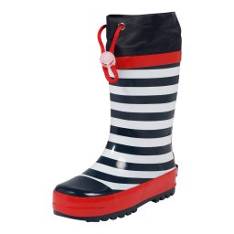 PLAYSHOES Cizme de cauciuc 'Maritim' albastru închis / roșu / alb