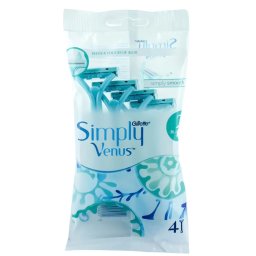 Venus Aparat de ras pentru femei 2 lame 4 buc Simply Smooth