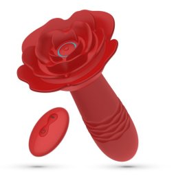Crushious Romeo Dop Anal cu Impingeri cu Telecomanda Trandafirul Vibrator al Tuturor Placerilor