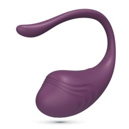 Crushious Tamago Ou Vibrator Reincarcabil cu Telecomanda Violet 9 Moduri de Vibratie Oriunde Iti Doresti