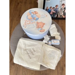 Trusou botez complet personalizat Playful Bear