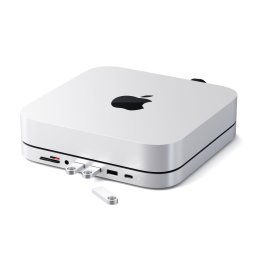 TYPE-C ALUMINUM STAND & HUB FOR MAC MINI