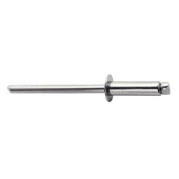 Rapid 5000394, set nituri din otel inoxidabil, inclusiv burghiu, 50 buc, 6-9mm, Ø4.0 x 12mm