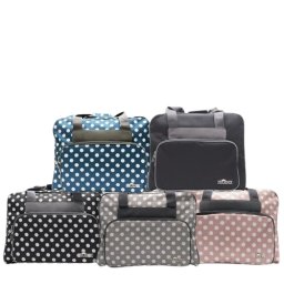 Geanta pentru depozitarea si transportul masinilor de cusut, dimensiuni 45x31x20cm, polka dots Phoenix