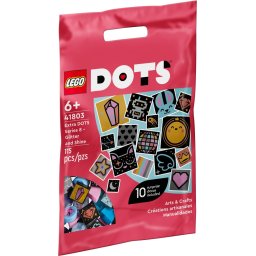 LEGO® DOTS 41803 - Extra Seria 8 – Sclipici si stralucire