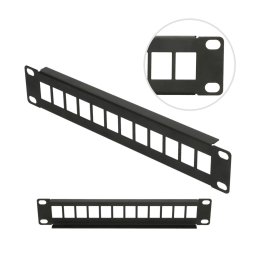 Patchpanel 12 porturi modular Extralink 10inch