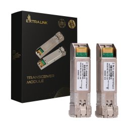 Pachet 2 Module SFP+ 10G LC/UPC 1310 10 km