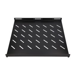 Tava Fixa 600mm Neagra Pentru Rack-uri Cu Adancimi De 800mm