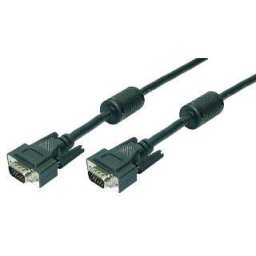 LOGILINK - Cablu VGA 2x Ferrita HQ, lungime 10 m