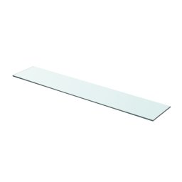 Raft din sticla transparenta, 80 x 15 cm GartenMobel Dekor