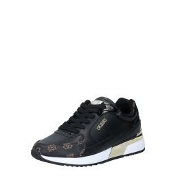 GUESS Sneaker low maro / auriu / negru