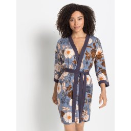 s.Oliver Halat pentru dimineață crem / albastru fumuriu / albastru închis / maro coniac