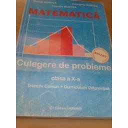 Matematica, culegere de probleme clasa aX-a
