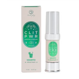 Secret Play Clit PWR Warming & Tingling Clitoral Balm Mojito 15ml - SALE exp. 04/2026