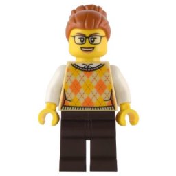 LEGO Minifigurine – Santa's Toys and Games Store Owner