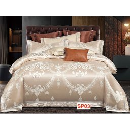 Lenjerii de pat Jacquard Lux, 6 piese, cod SP03