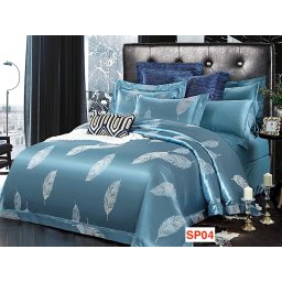 Lenjerii de pat Jacquard Lux, 6 piese, cod SP04